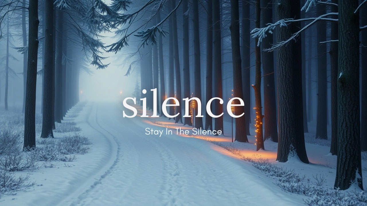 Stay in the Silence 🌲❄️ Relaxing Piano Music for Sleep, Meditation & Quiet Mind
