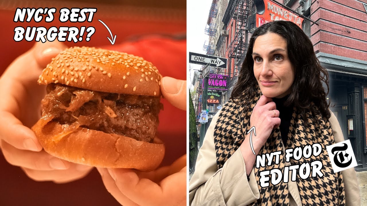 NYT Food Editor Taste Tests the Best Steakhouse Burger in New York