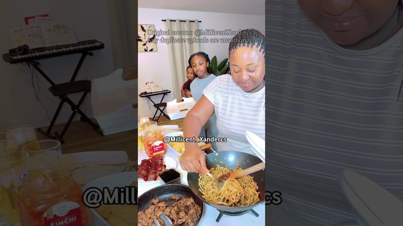 Plate Dinner with me for my family of 7
