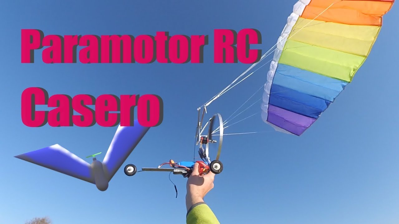 Paramotor RC casero