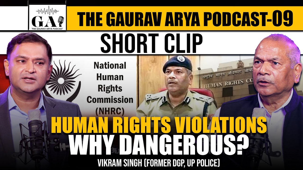 '70% Human Rights Violations...', When Fmr DGP Vikram Singh Visited Human Rights Commission's Office