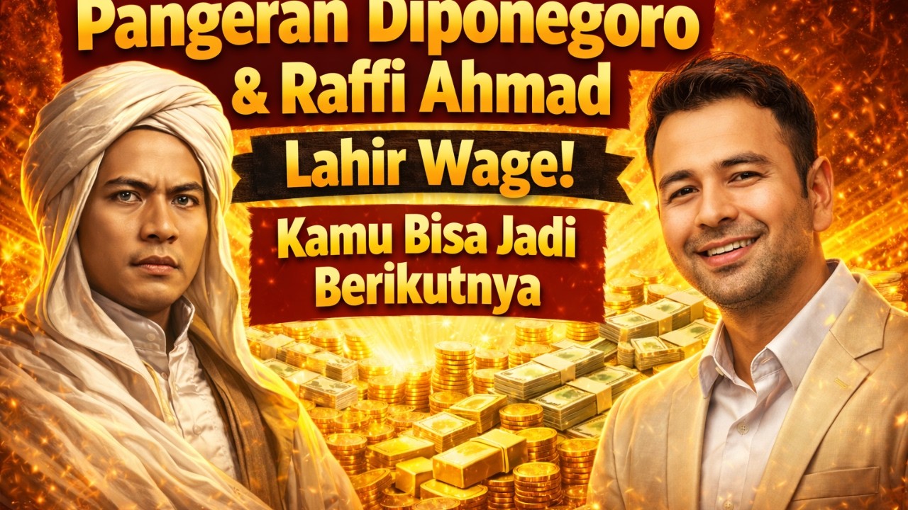 💥 Weton Wage Bukan Sembarangan! Tokoh Besar Ini Buktinya