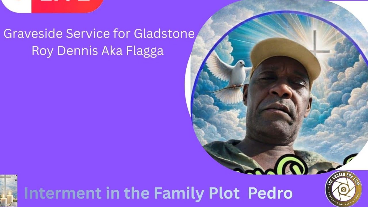 Graveside Servixe For Gladstone Roy Dennis Aka Flagga