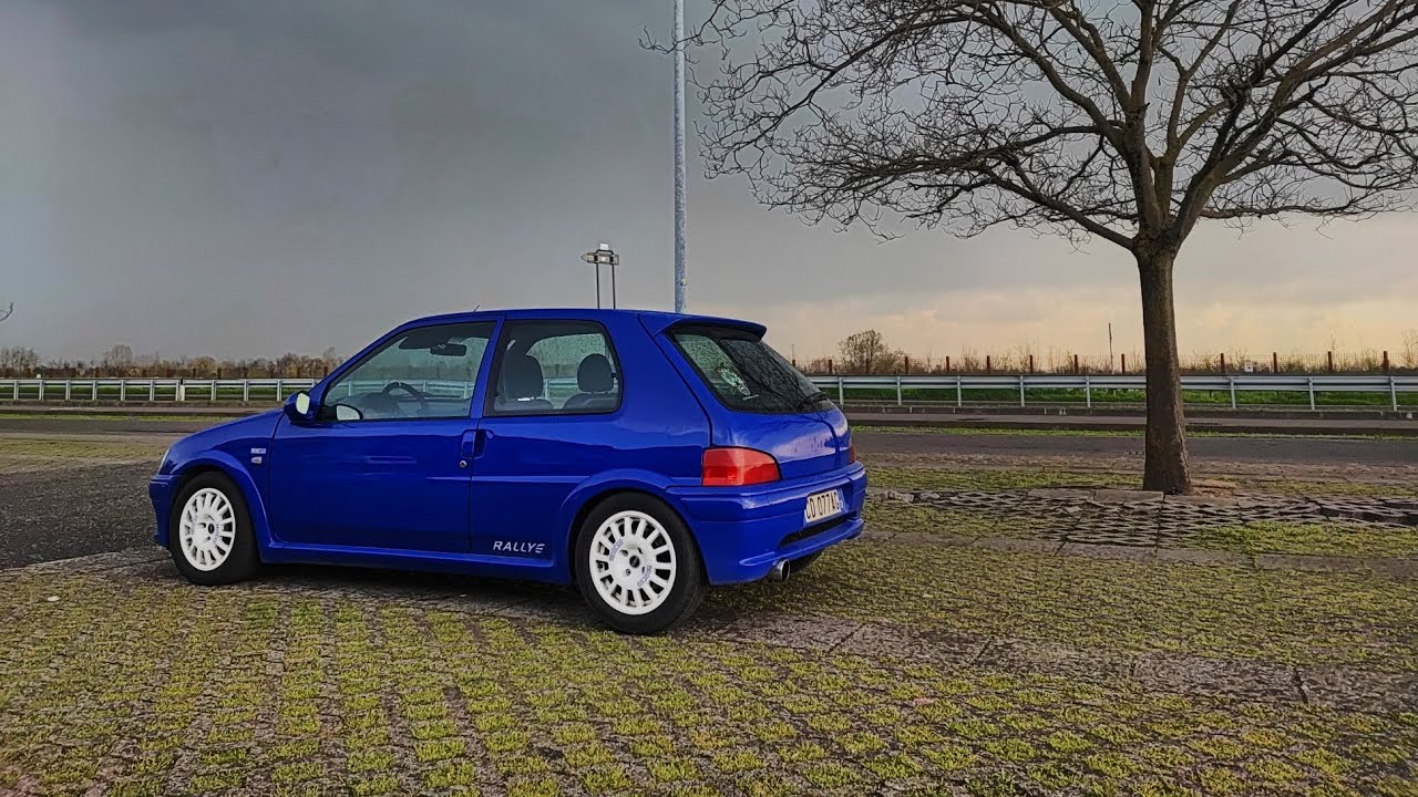 106 rallye camera car #slotcar #106rallye