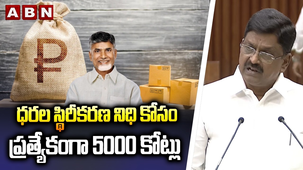ధరల స్థిరీకరణ నిధి కోసం ప్రత్యేకంగా 5000 కోట్లు | AP Budget 2026 -27 | Budget Allocations | ABN