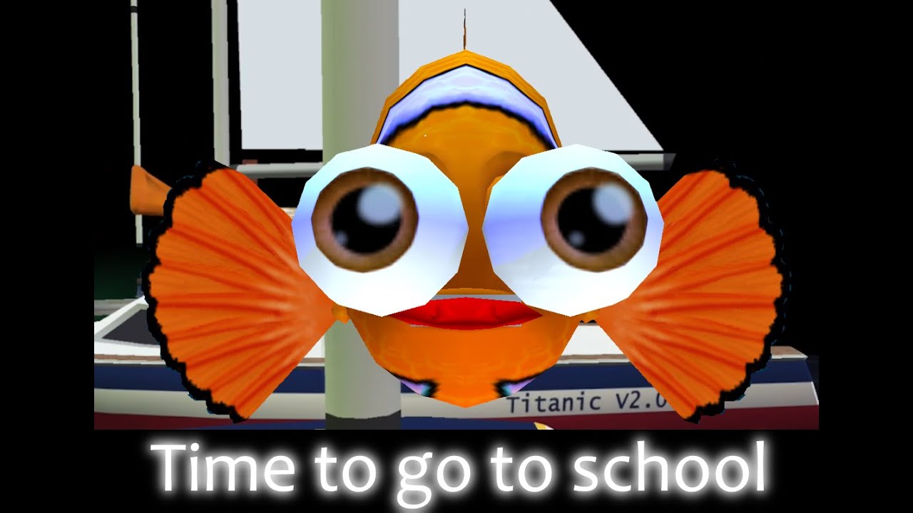 Finding Nemo (PS2) - out of bounds exploration