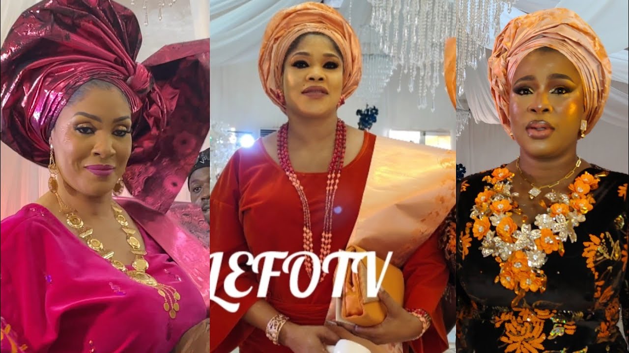 SEE HOW BISI IBIDAPO OBEY COMMAND RESPECT  AS KEMI KOREDE, OLAIYA IGWE PARTY WITH MRS EMMANUELLA 