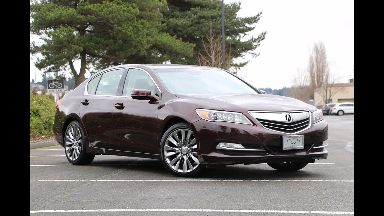 2016 Acura RLX Tech Pkg with All Wheel Steering