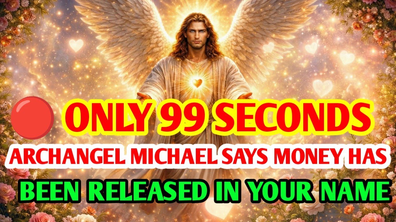 🔴 ONLY 99 SECONDS — Archangel Michael Says Money Has Been Released In Your Name