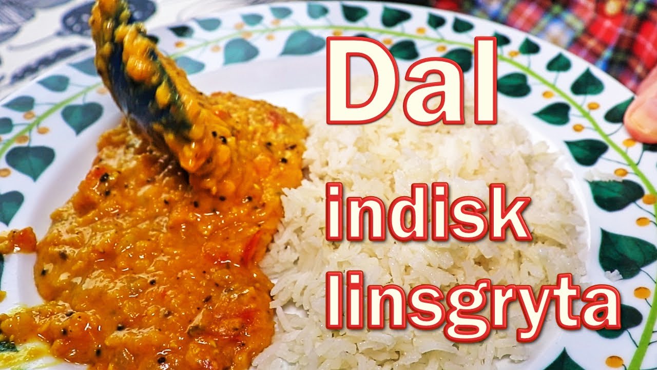 Dal - indisk linsgryta - svensk linscurry