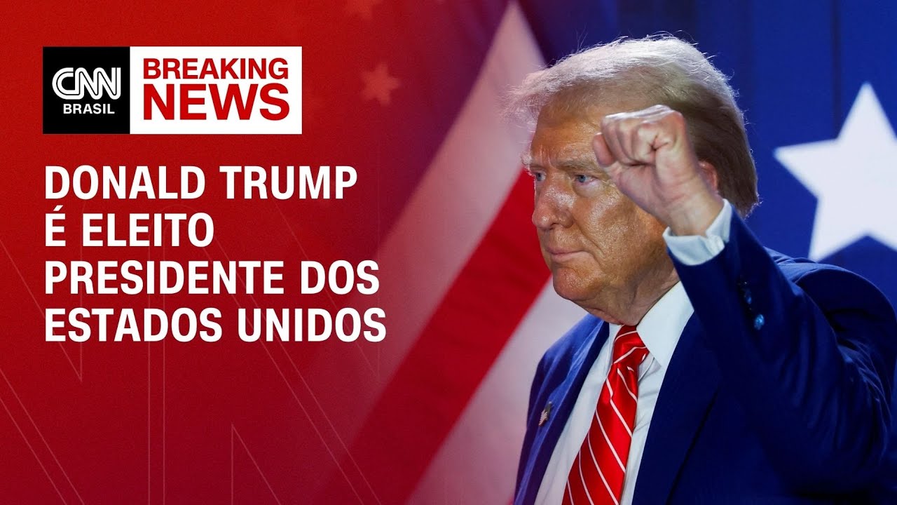 Donald Trump é eleito presidente dos Estados Unidos  | CNN NOVO DIA