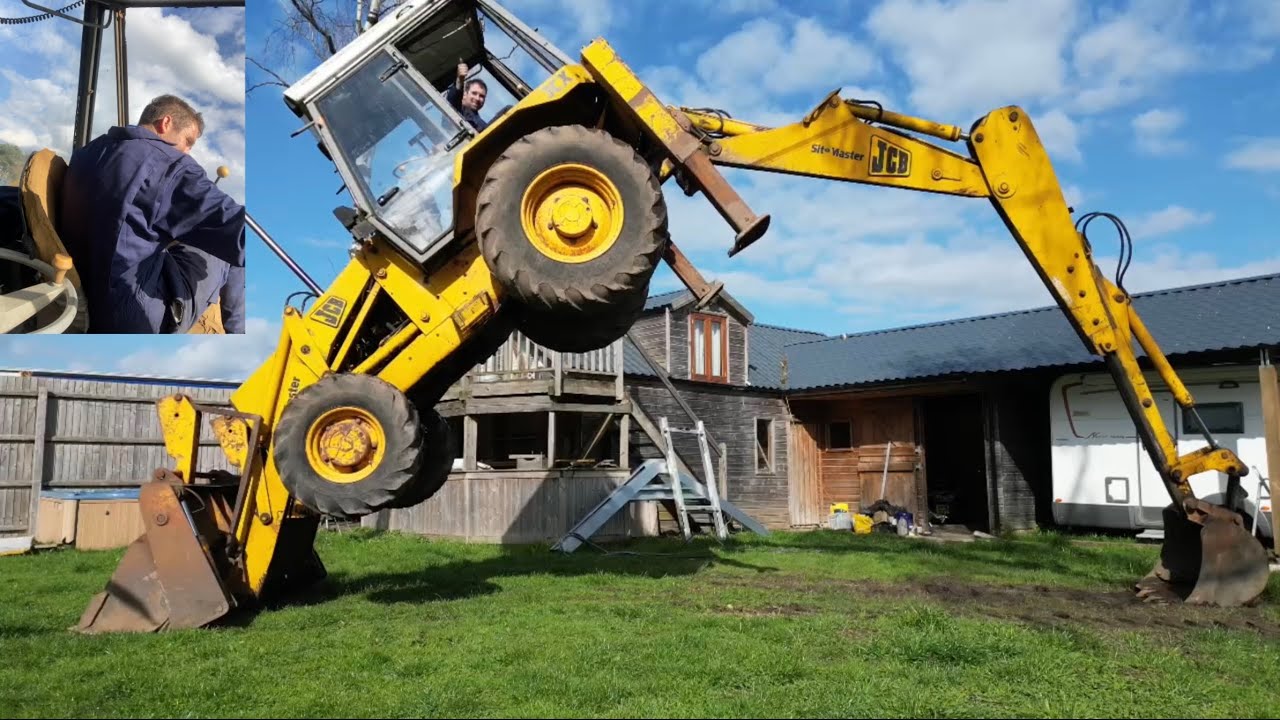 Can my 1989 jcb 3cx project 7 do dancing diggers? Rough ride on the way down!