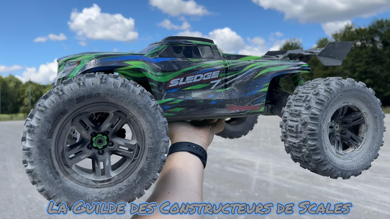 Traxxas Sledge belted VXL 6S