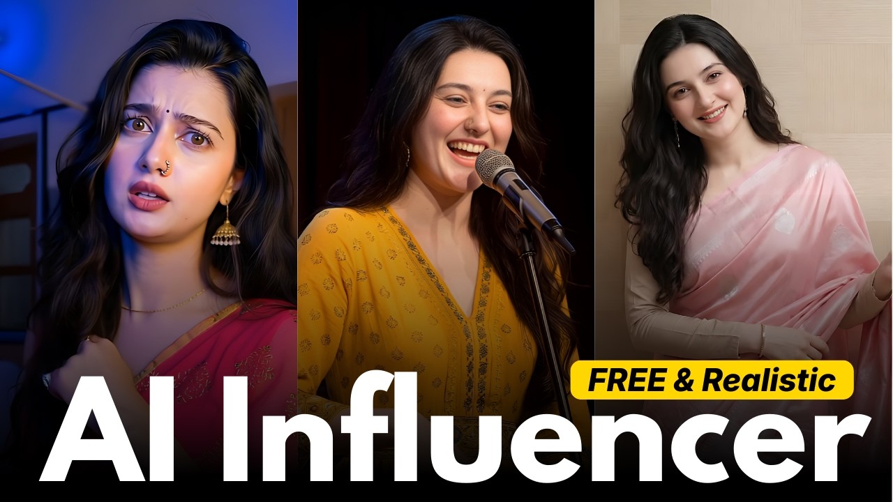 How to Create AI Influencer  (Realistic AI Influencer)