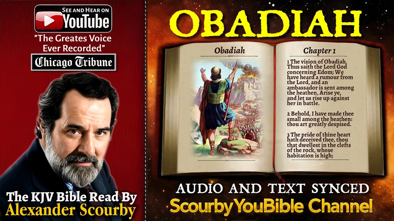 31 | Book of Obadiah | Read by Alexander Scourby | The GREATEST VOICE Ever Recorded!