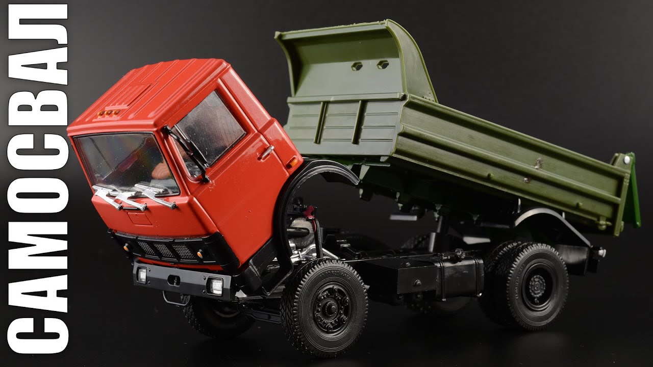МАЗ-5551 ранний самосвал • Автолегенды СССР Грузовики 31 • Обзор масштабной модели 1:43