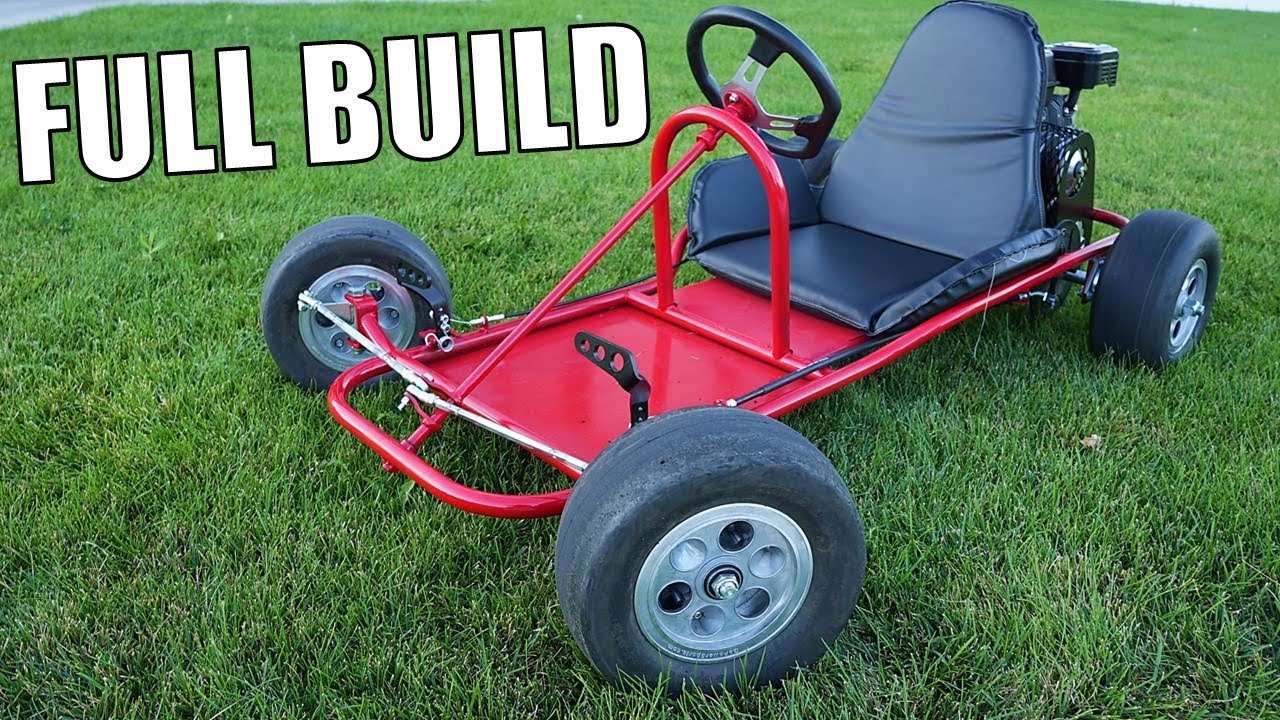 I Built This to Fulfill a Childhood Dream: Vintage Style Go-Kart Build