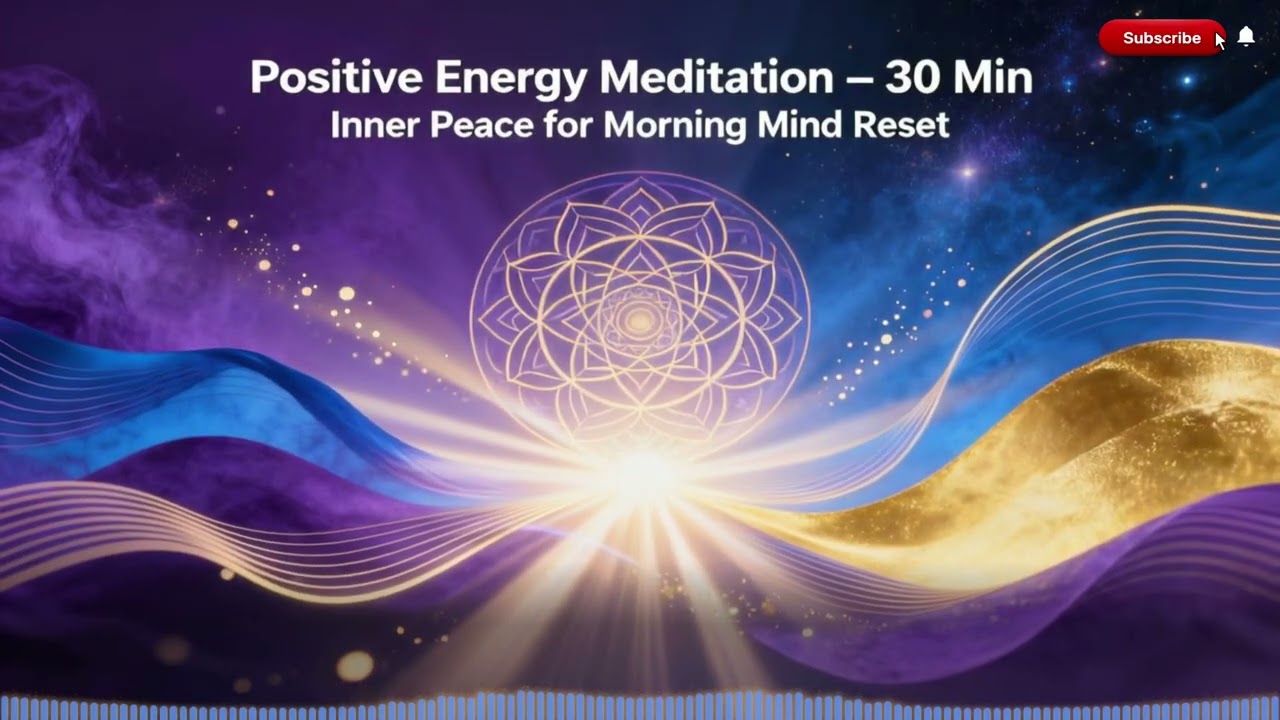 Positive Energy Meditation 30 Min Inner Peace for Morning Mind Reset