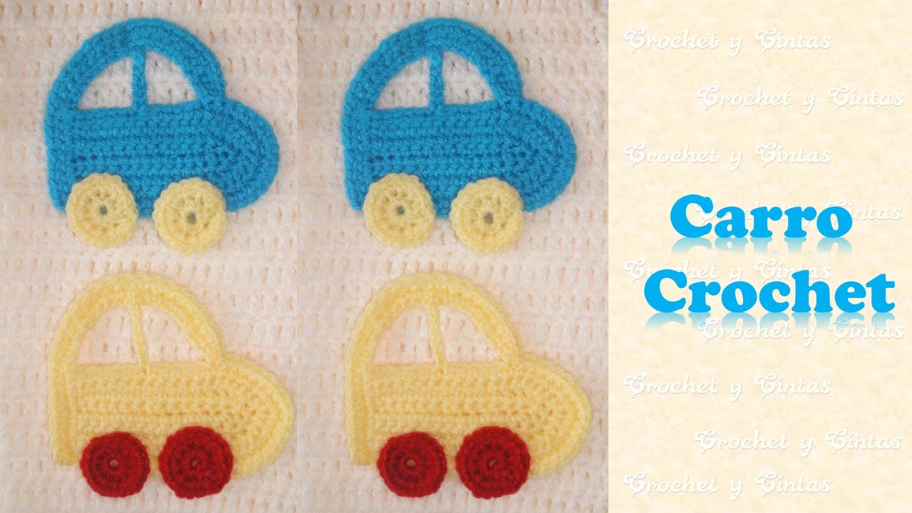 Carro – Coche crochet (ganchillo)