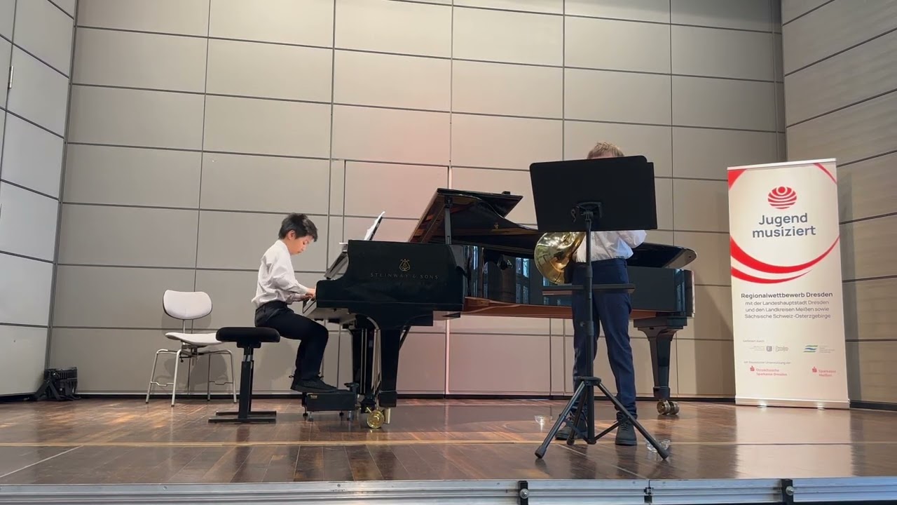 Kumiko Tanaka: Foret de bambous F-Dur, Piano  Horn