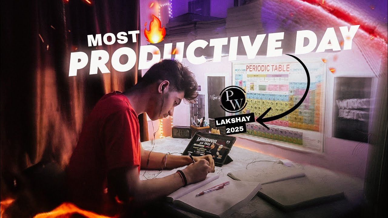 MOST PRODUCTIVE DAY🔥| 15HOURS+ | JEE ASPIRANTS 🚀 #iitjee