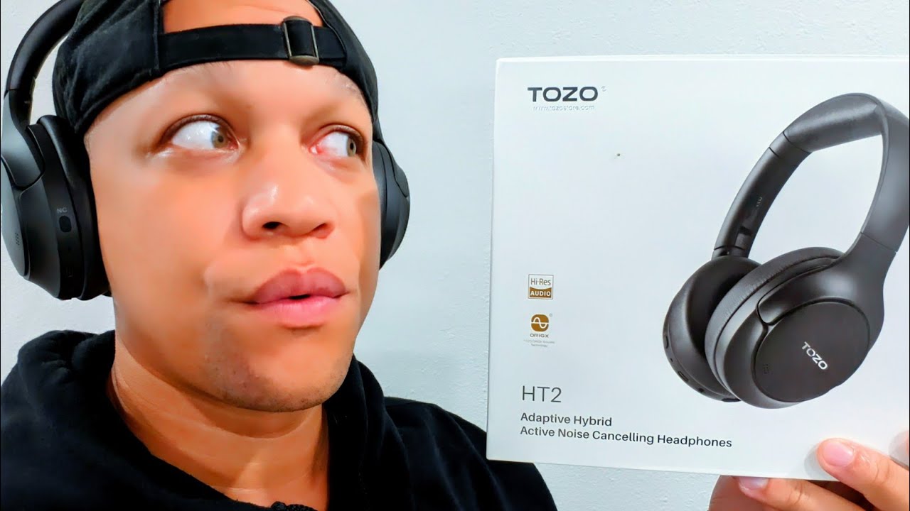TOZO HT2 | Hybrid Active Noise Cancelling Headphones Review: $49.99!