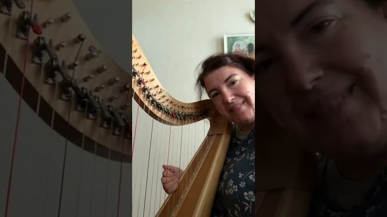 Exercice Simple & Joli  - Harp Challenge #12  | Apprendre La Harpe Celtique