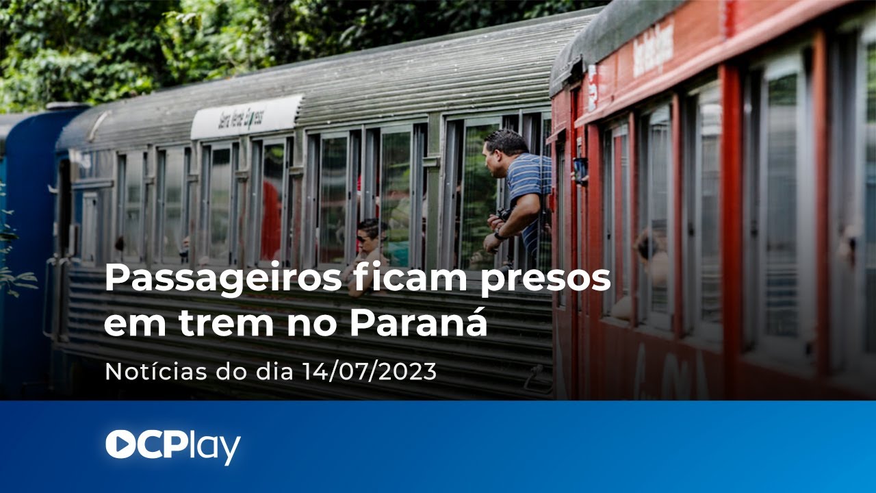 Passageiros ficam presos em trem por 10 horas