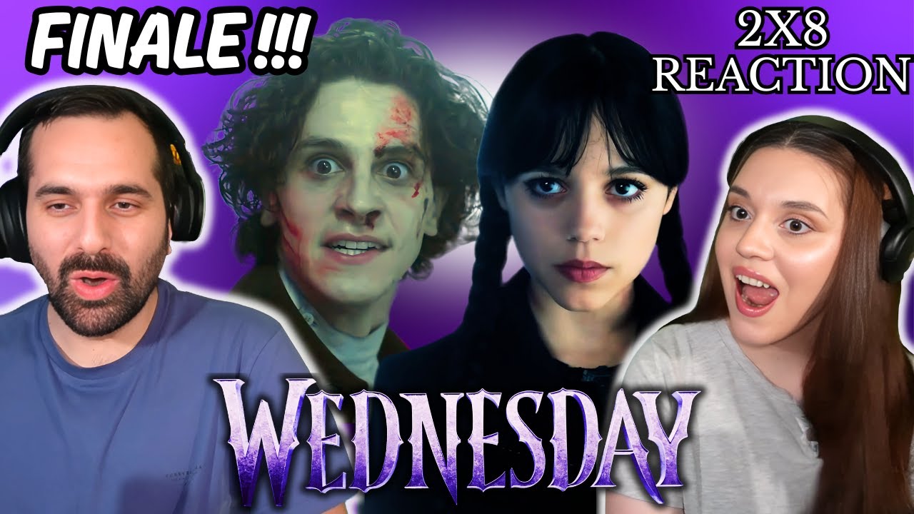WEDNESDAY SEASON 2 EPISODE 8 REACTION | Addams Family | Jenna Ortega | Netflix