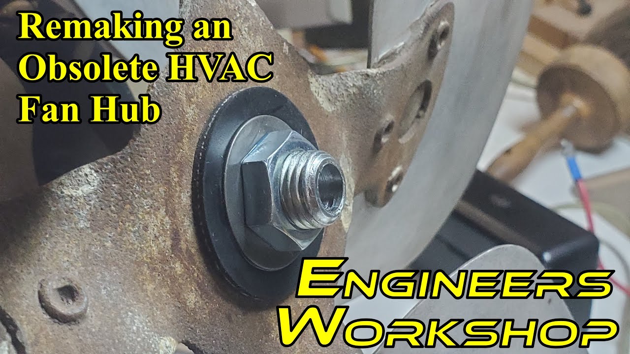 Making a New Hub for an  Obsolete Fan