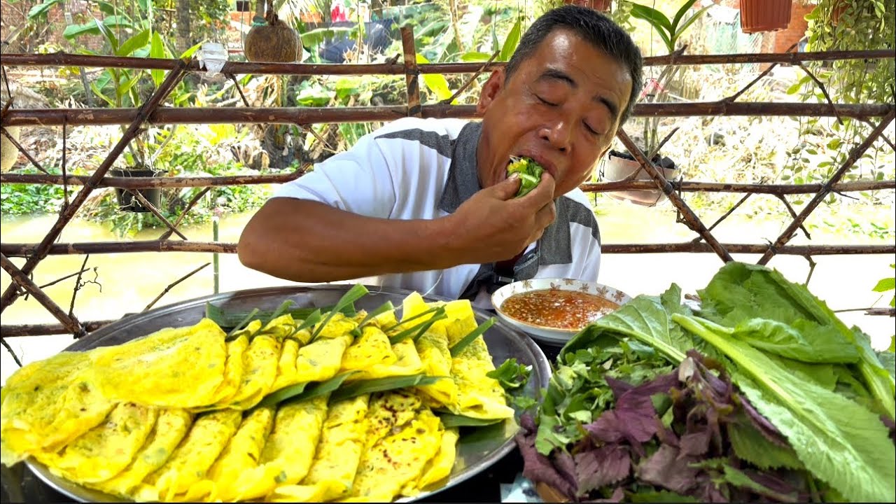 Không Thể Hình Dung Người Này Như Vậy Mà Ăn Hết 20 Cái Bánh Xèo | ATĐQ