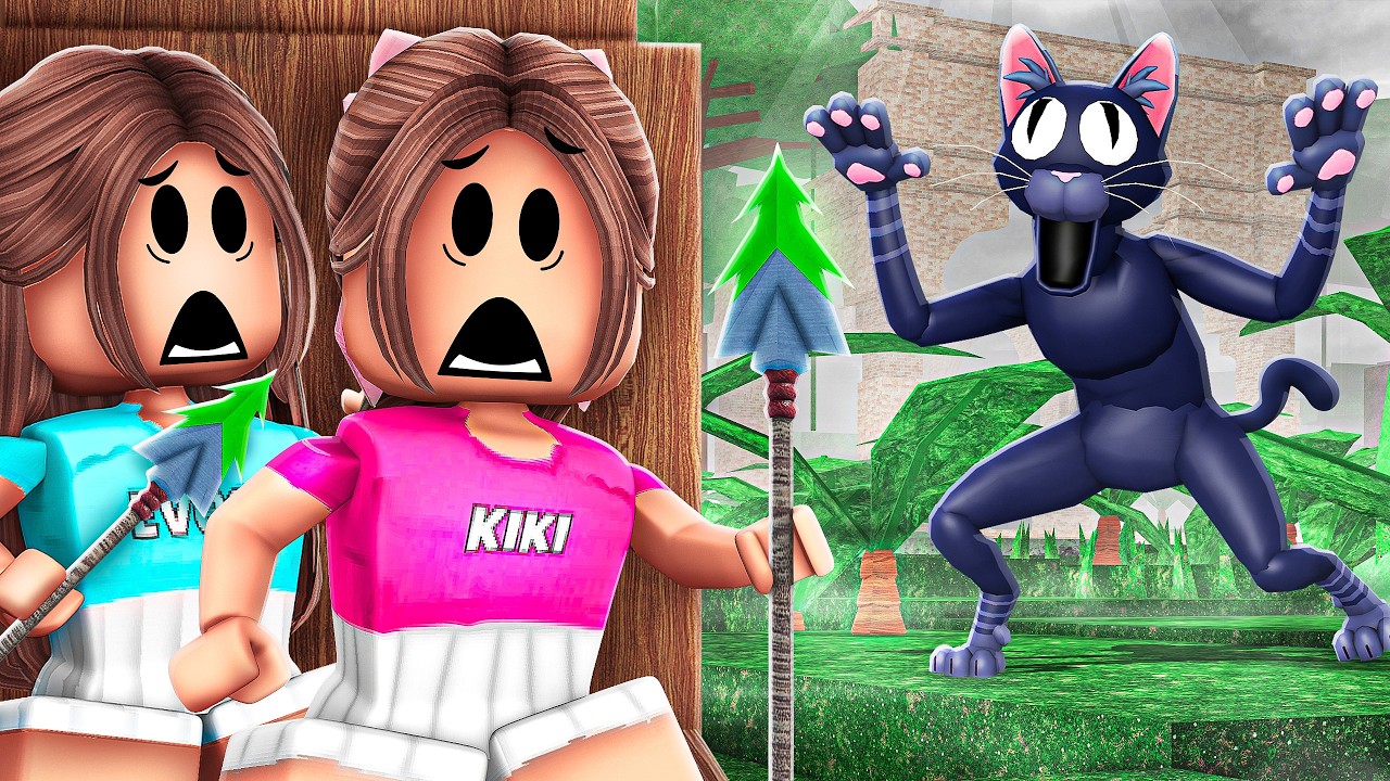 Surviving The NEW CAT ENTITY In 99 NIGHTS IN THE FOREST...