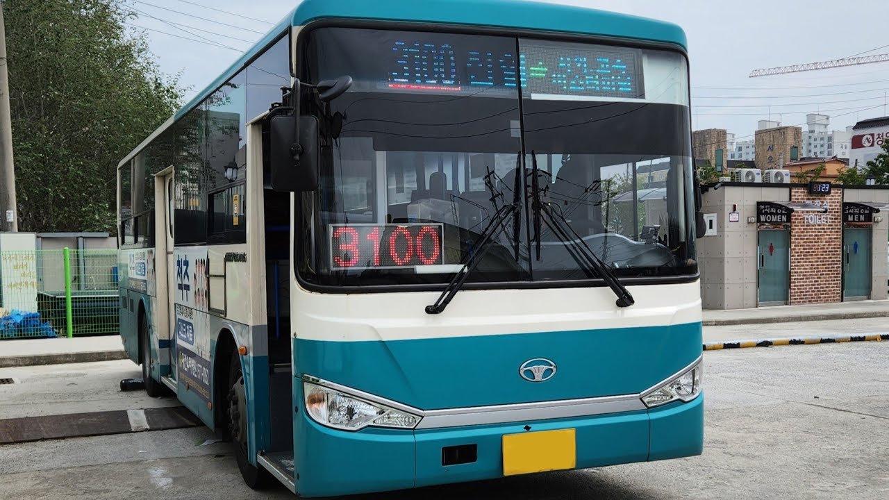 익산 버스 3100 전구간 주행 (함열-시외.고속버스터미널)