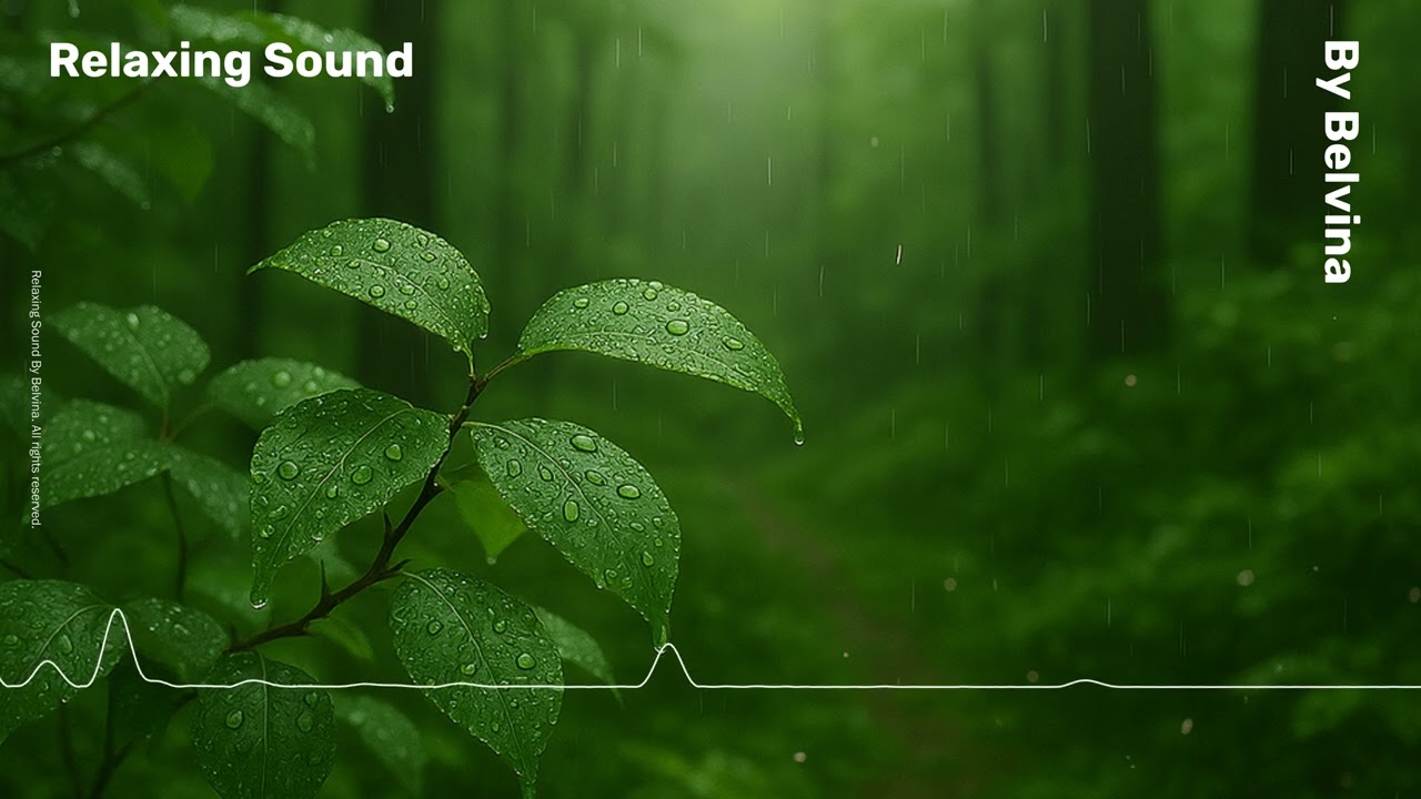 Rain Washes the Mind 💧🍃 | Stress Relief & Mindfulness
