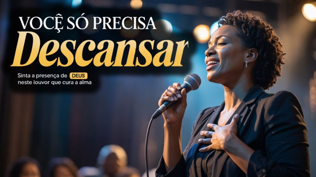 VOCÊ só Está ESGOTADA (Deus Cuida de Você HOJE) – Inspirado Aline Barros – Louvor Gospel