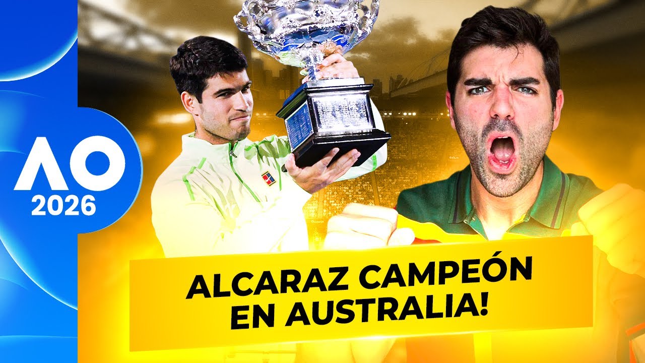 ¡HISTÓRICO! ALCARAZ VENCE A DJOKOVIC Y HACE HISTORIA EN AUSTRALIA! ANALIZAMOS LAS CLAVES DE LA FINAL