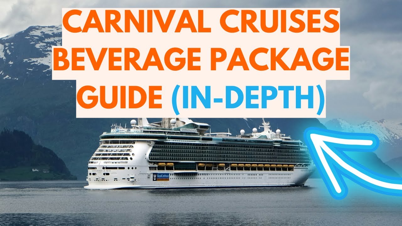 Ultimate Guide to Carnival Cruise DRINKS PACKAGE!