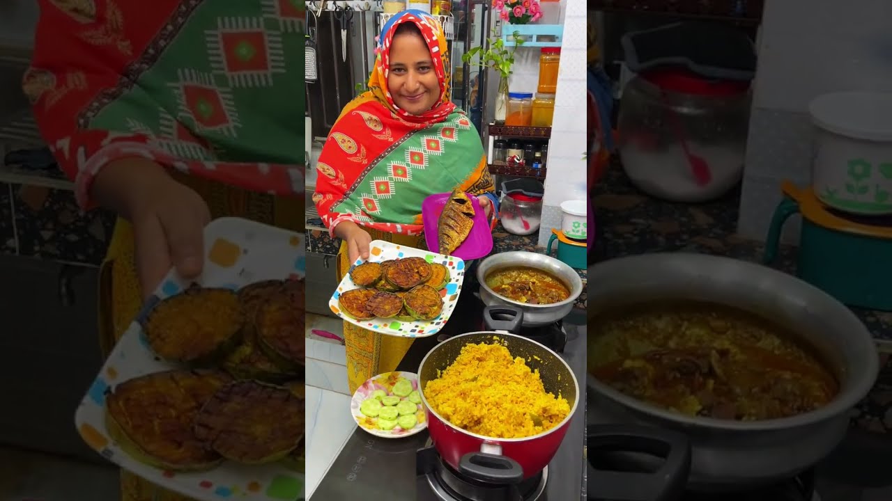 মধ্যরাতে স্বামীর আবদারে গরুর মাংস সাথে ভুনা খিচুড়ি রান্না করলাম 