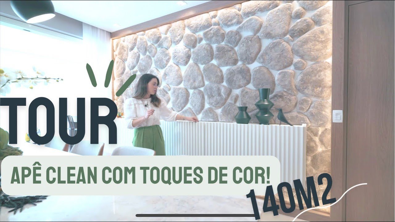TOUR| AQUELE DO APARTAMENTO CLEAN COM TOQUES DE COR!