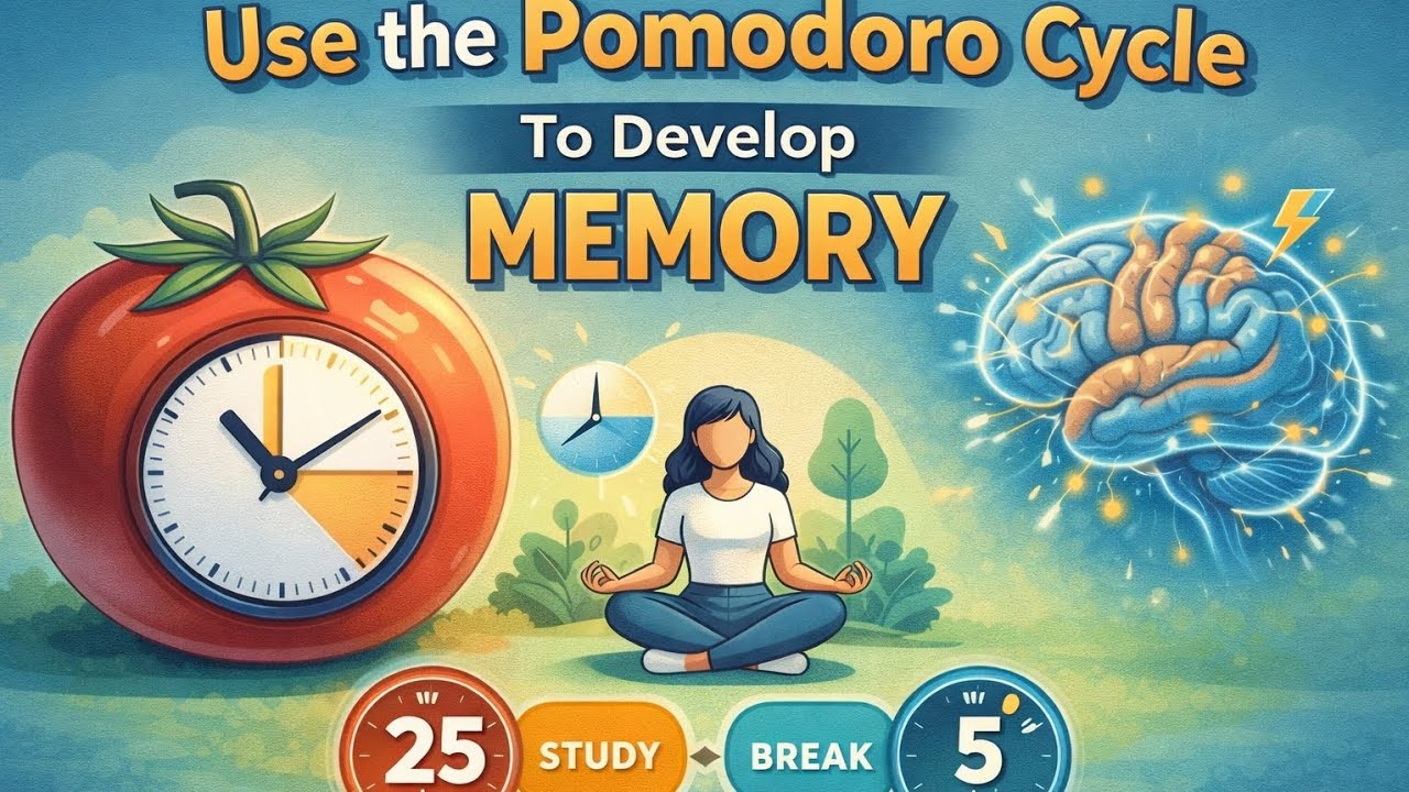 Use the Pomodoro Cycle to Develop Memory 