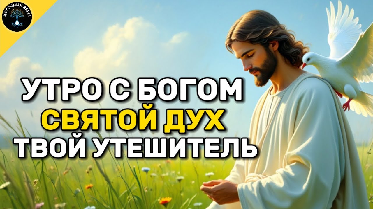 Утро с Богом: Святой Дух - твой Утешитель | Утренняя Молитва