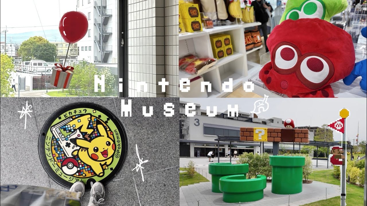 6 Hours in Nintendo Museum Kyoto 👾 Vlog
