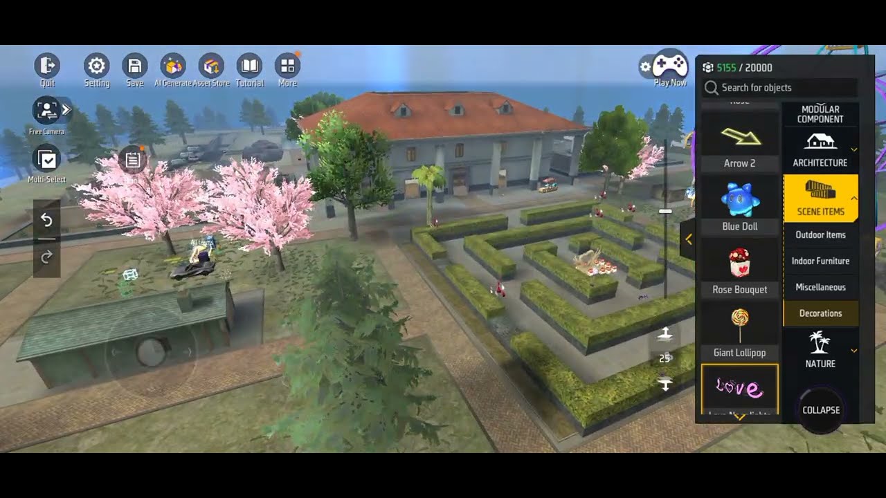 My created craftland for 2vs2vs2 