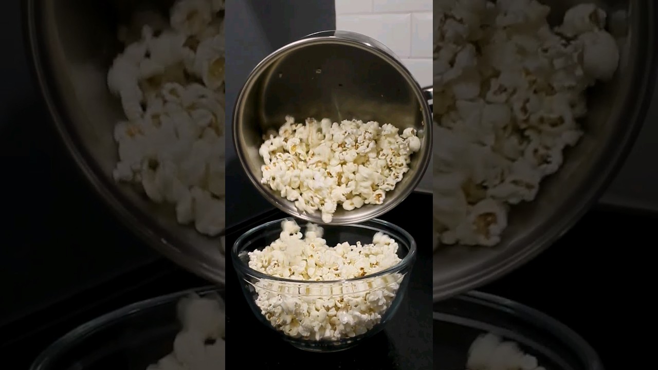 Como hacer #pochoclo #popcorn #pororo#pipoca #maiz #pisingallo #palomitasdemaiz #snak #receta