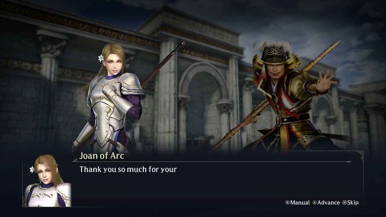 Warriors Orochi 4 - Camp Lines - Joan of Arc