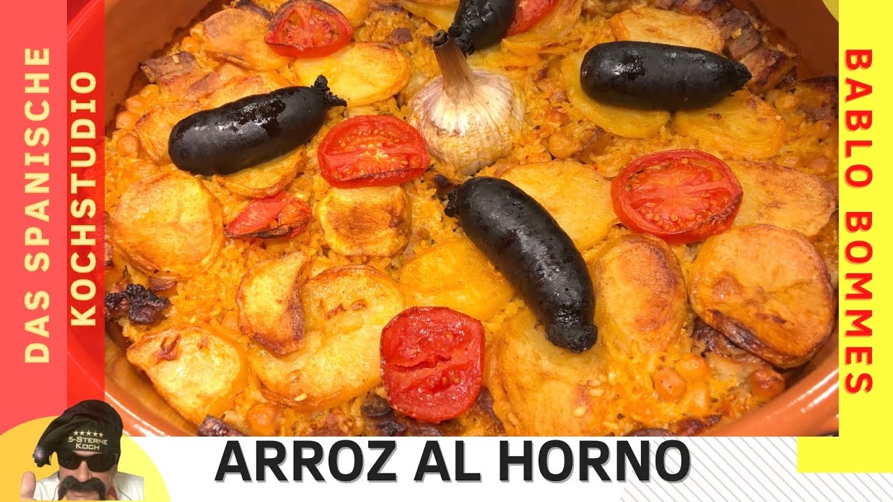Reis aus dem Ofen ⎮ spanisch ⎮ arroz al horno // Ofenreis