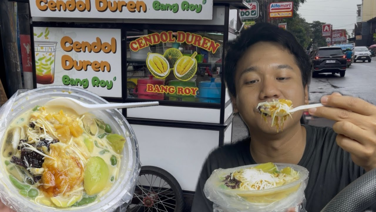 Nggak Nyangka Di Luar Dugaan!! Es Cendol Durian Ini Bikin Ketagihan!