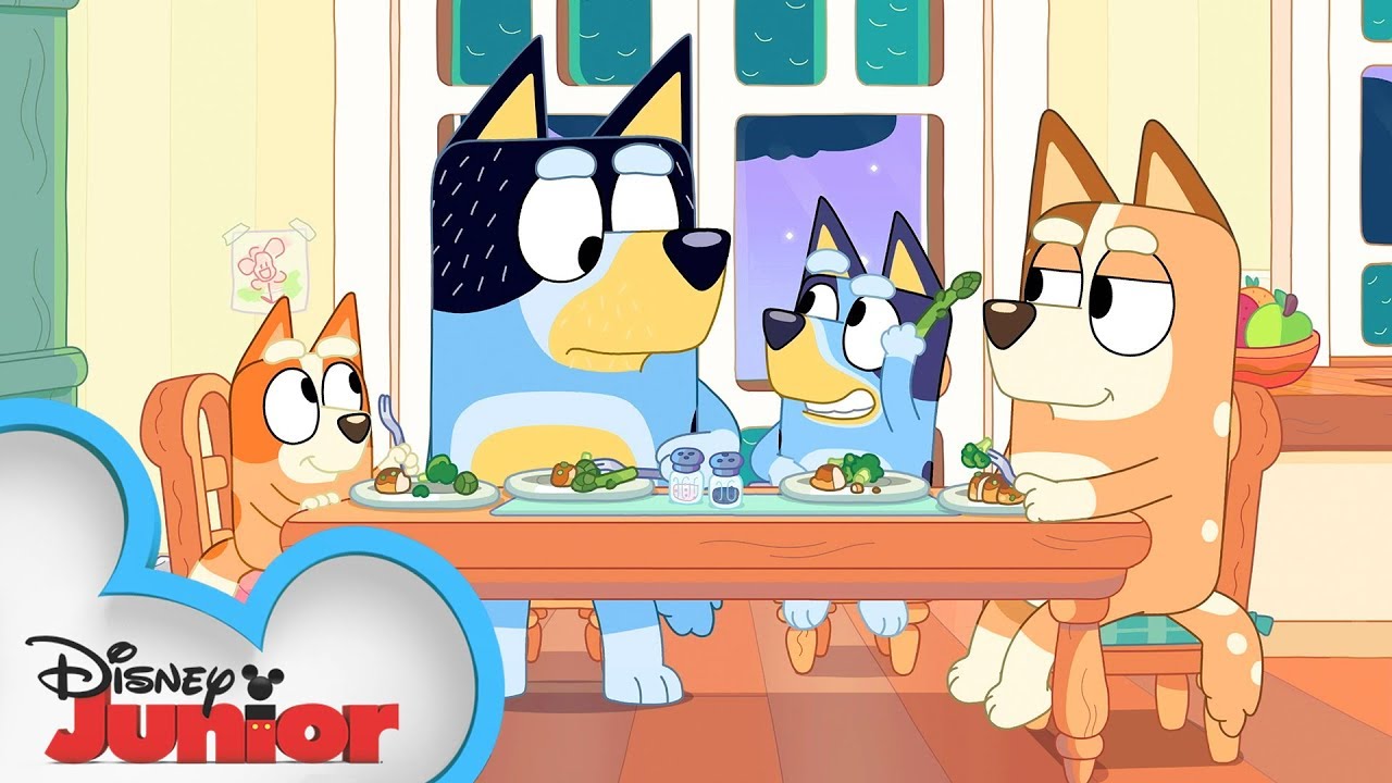 Wild Animals | Bluey | @disneyjr