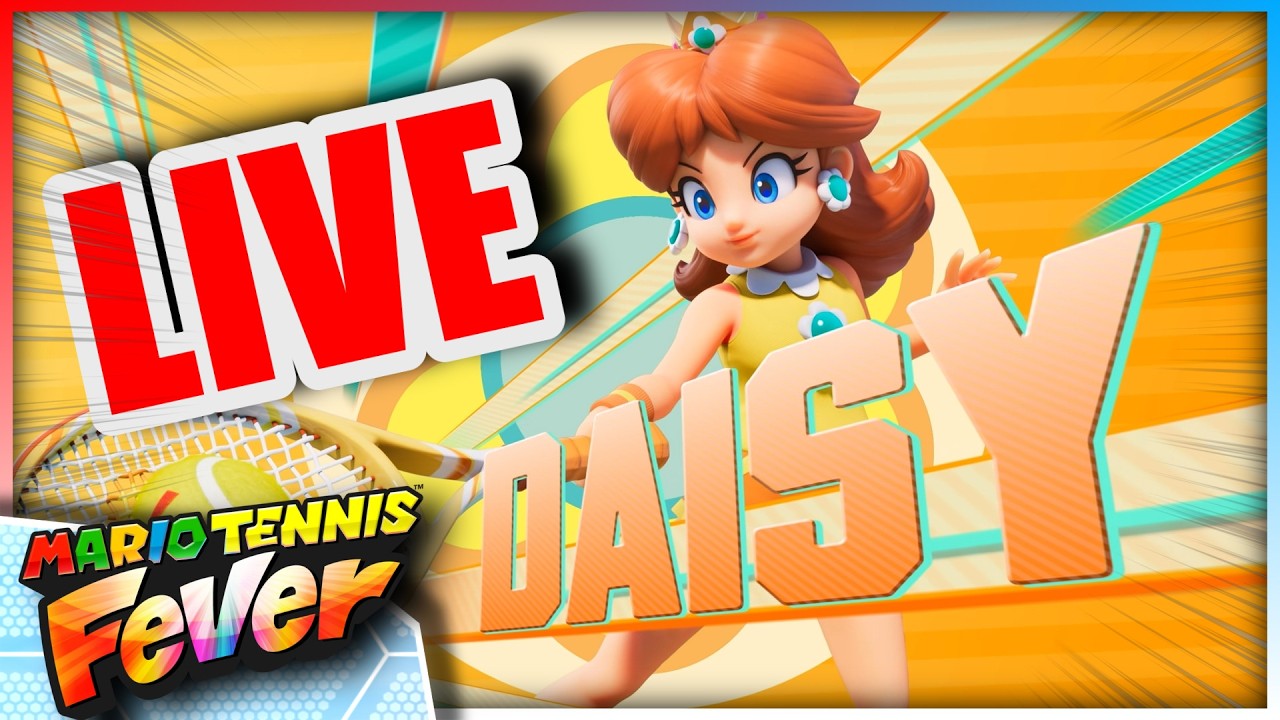 🔴 Mario Tennis Fever – BIG & WILD Launch Stream