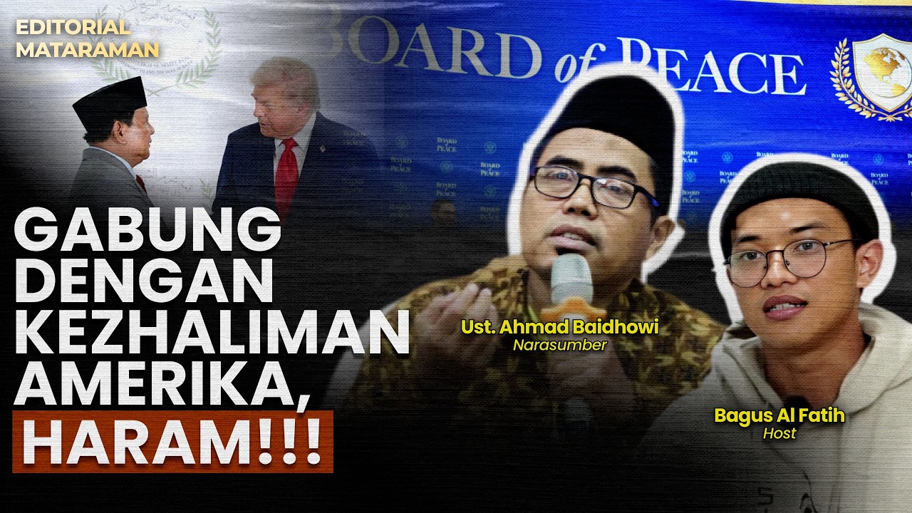 Haram dan Tercela Mendukung Kezaliman Amerika